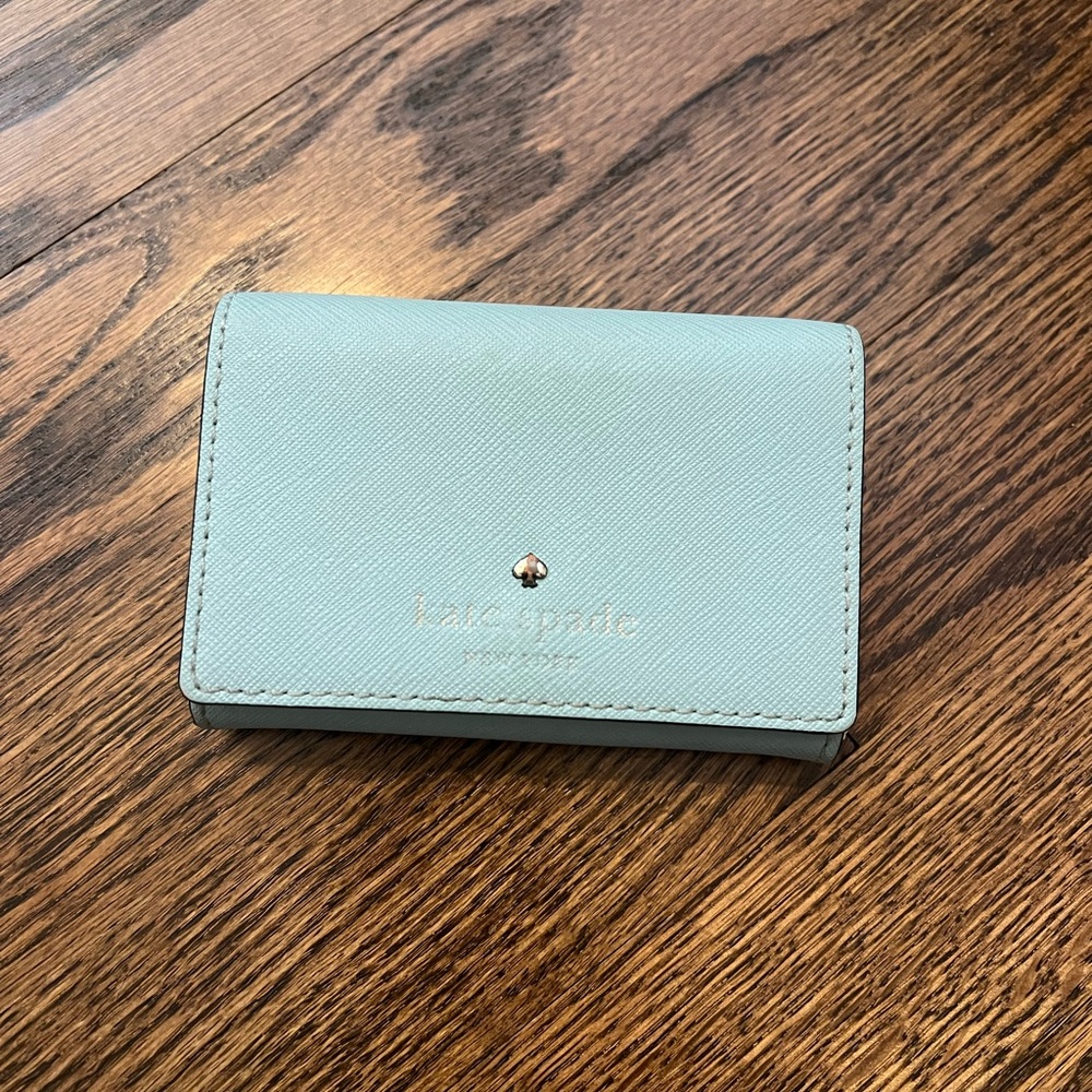 Kate Spade Blue Card Holder